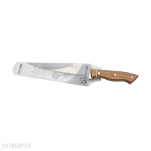 High quality stainless steel bone digging knife with wooden handle