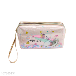 New arrival quicksand women makeup bag cosmetic storage bag