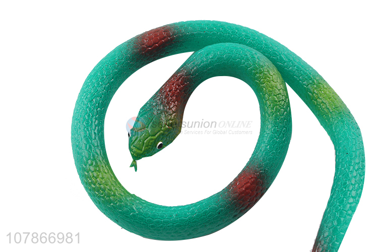 Top products multicolor simulation snake animal toys