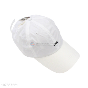 China export white cap sports quick-drying baseball cap for women