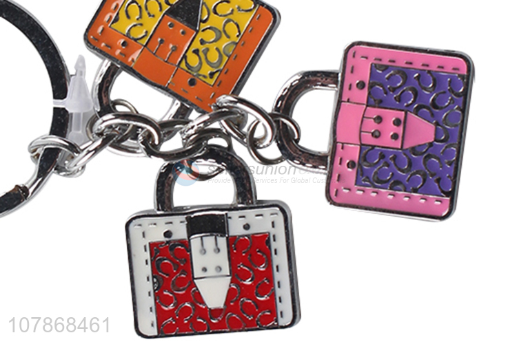 New Design Alloy Locks Keychain Popular Key Chain