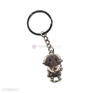 Creative Design Cartoon Alloy Pendant Keychain For Sale