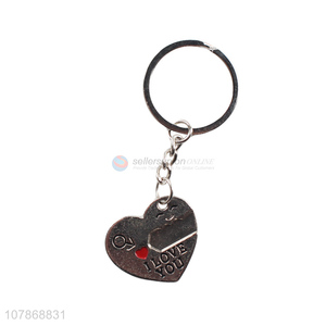 Latest Heart Shape Key Chain Fashion Key Ring