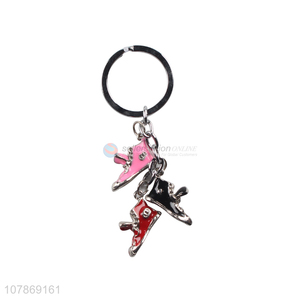 Newest Fashion Shoes Charms Keychain Popular Key Ring