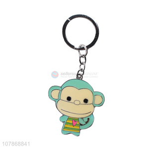 Good Quality Cartoon Monkey Keychain Cheap Key Ring