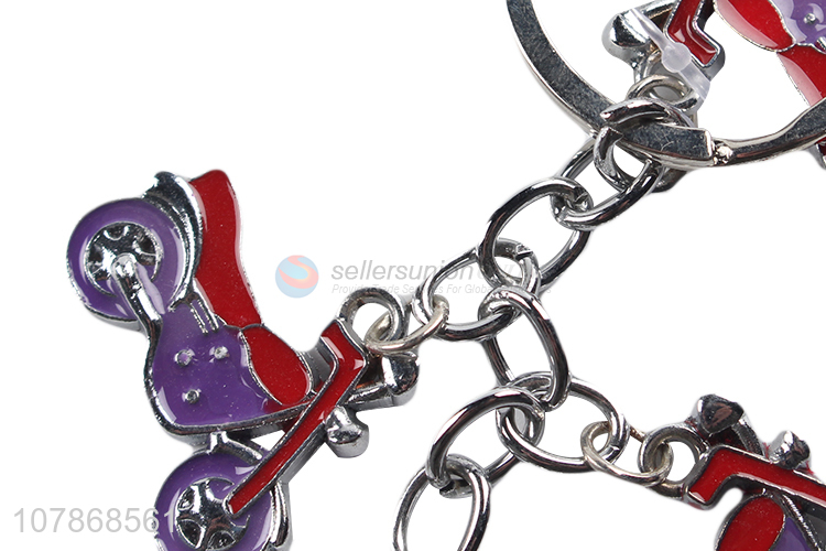 Best Selling Mini Alloy Motorcycle Model Keychain