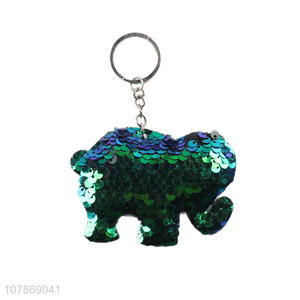 Cartoon Design Sequins Key Chain Fashion Key Accessories