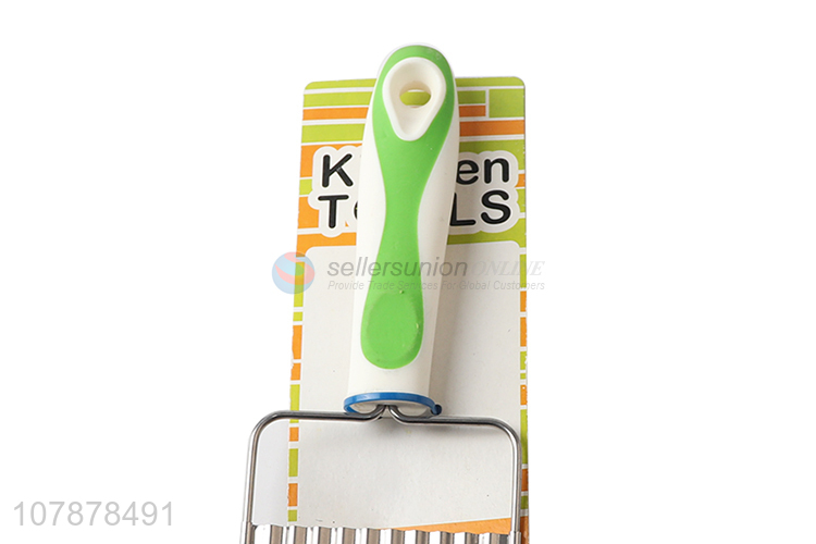 Good price stainless steel wave vegetable slicer wholesale