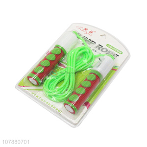 Online wholesale comfort handle pvc jump rope with counter