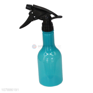 New arrival blue plastic spray bottle beer bottle spray can