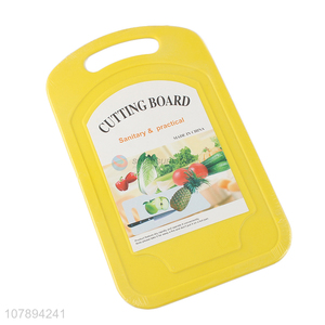 Hot Sale Sanitary Cutting Board Plastic Chopping Board