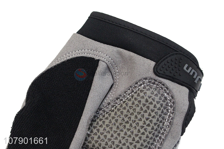 Wholesale professional anti-slip half finger sport gloves riding cycling gloves