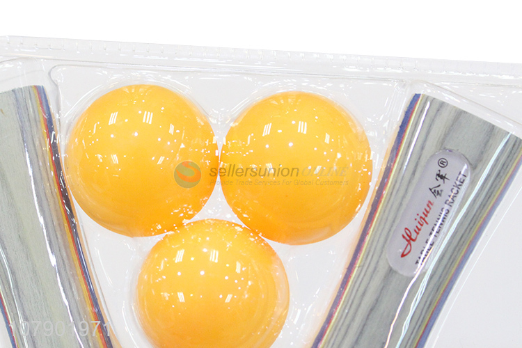 High quality private label table tennis racket set ping pong racket set