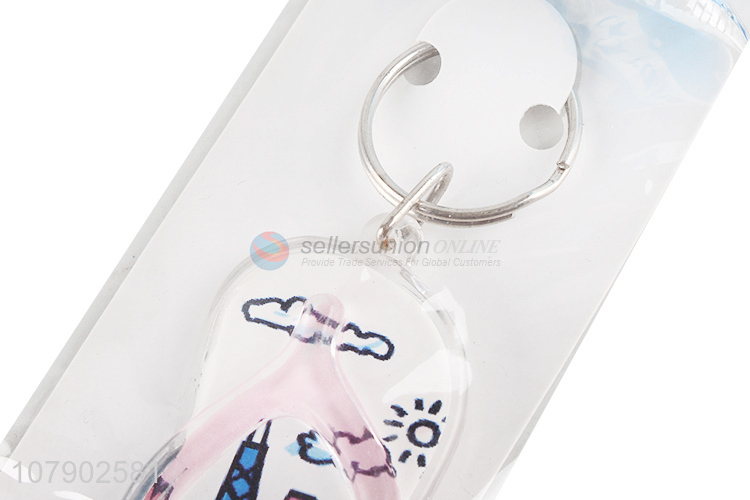 New Design Flip-Flops Key Chain Popular Key Ring