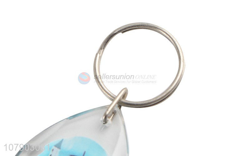 Factory Supplies Acrylic Key Ring Best Souvenir Keychain