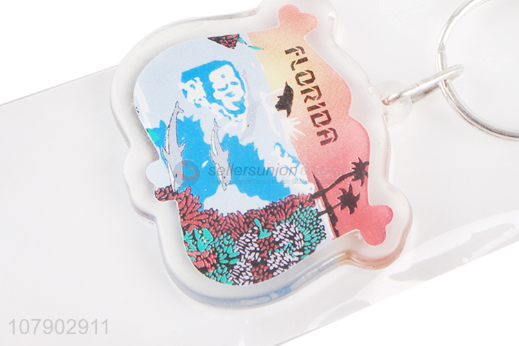 Cute Design Acrylic Key Chain Fashion Keychain For Souvenir