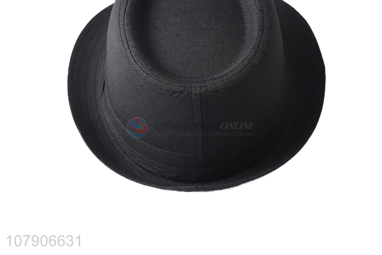 Wholesale men autumn and winter fedora trilby hat sun hat jazz hat