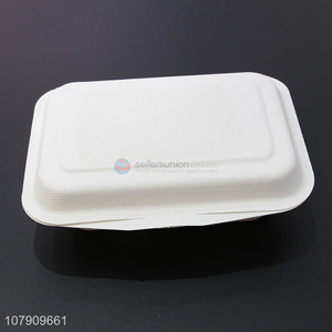 Hot sale white takeaway packing box disposable lunch box