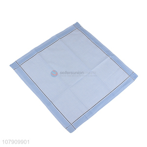 New arrival light blue simple portable handkerchief for men