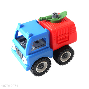 New arrival car model toy plastic fire fighting truck for children