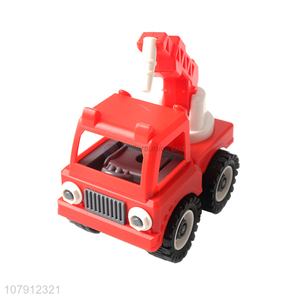 China products kids boys toddler educational toys fire fighting truck toy