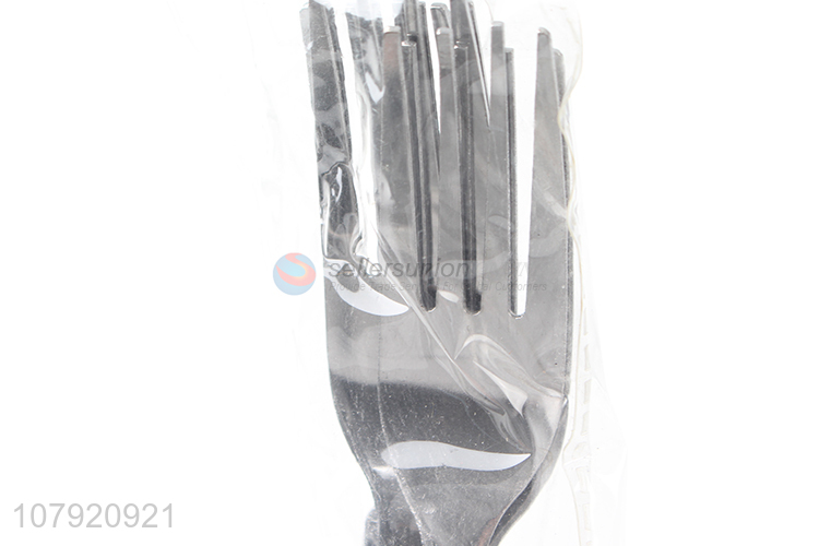 Recent product fashionable stainless steel table fork metal flatware cutlery