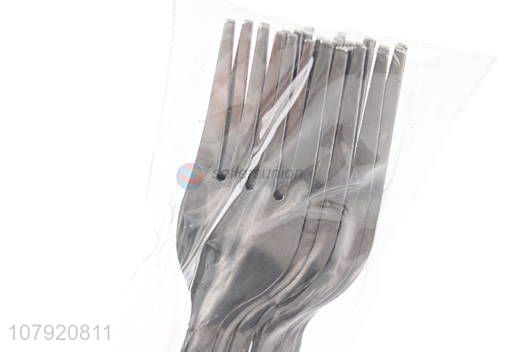 Wholesale cheap stainless steel metal steak fork metal table fork