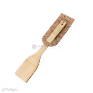 Good quality cooking utensils reusable bamboo turner kitchen frying spatula