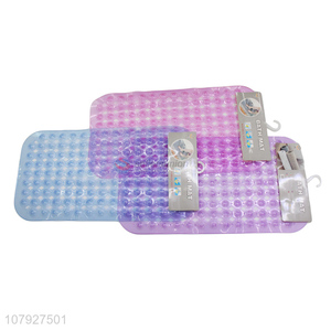 New product multi-colored pvc daily use non-toxic bathroom floor mat