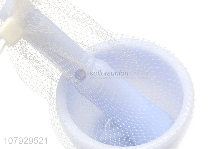 Good price purple plastic manual garlic masher kitchen tools wholesale