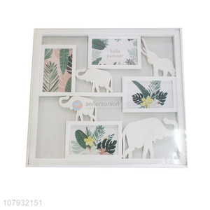 China factory plastic creative home décor combination photo frame