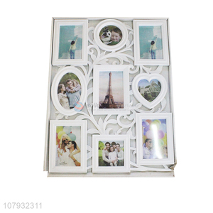 Low price plastic home decoration combination photo frame for sale