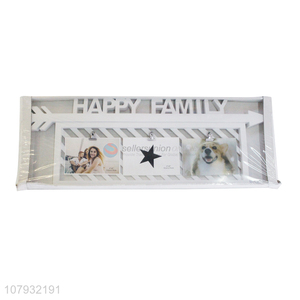 Online wholesale plastic family picture photo frame set for decoration