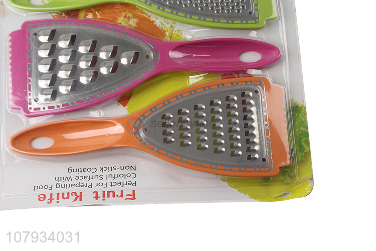 Top Quality Stainless Steel Shredder Kitchen Knife Vegetable Grater Set