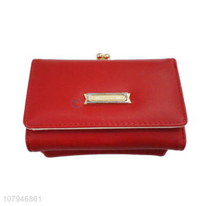 China factory red fashion women handbag mini wallet for sale