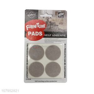 Good Sale Round Self-Adhesive Furniture Protection Felt Pads