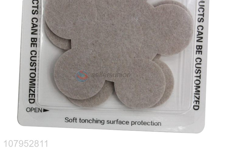 Delicate Design Self-Adhesive Chair Table Leg Felt Pads Non-Slip Furniture Pads