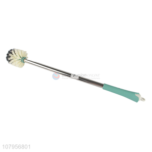 New arrival green long handle toilet brush household toilet cleaning brush