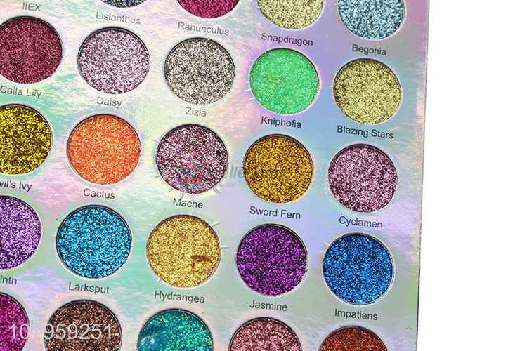 Factory direct sale long lasting makeup 54 colors eyeshadow palette