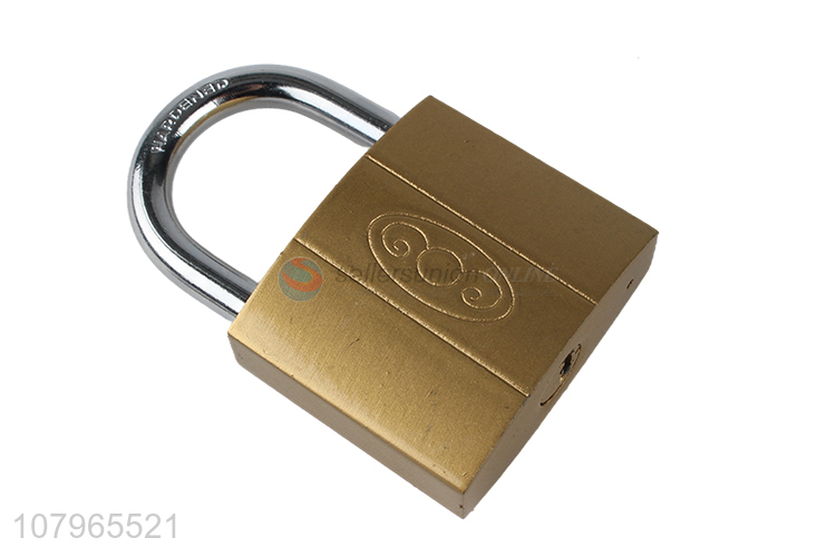 Yiwu wholesale iron imitation copper combination padlock set