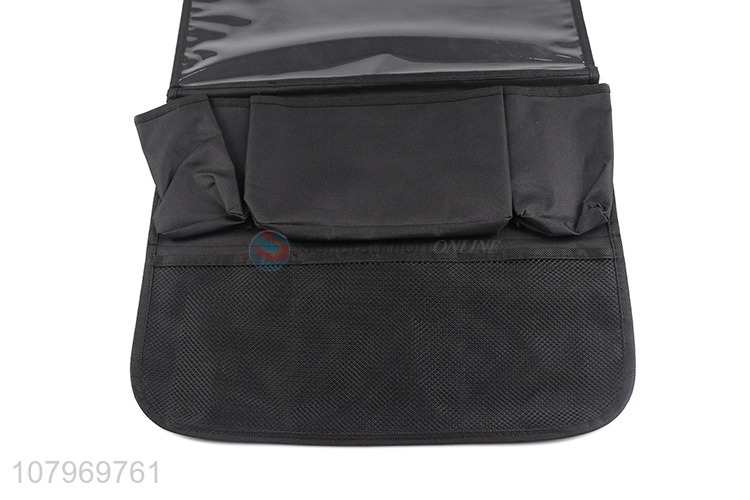 Best selling black car hanging storage bag with nine storage compartments