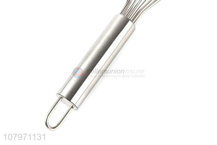 Hot selling stainless steel wire egg whisk manual egg beater