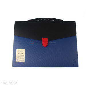 Yiwu wholesale portable handle expanding file folder file storage bag