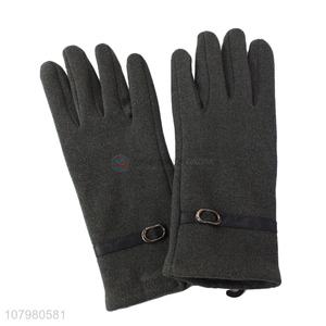 Simple Style Winter Warm Gloves Leisure Gloves For Ladies