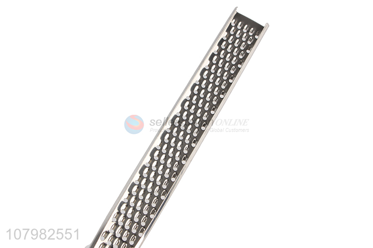 New products silver stainless steel grater creative long planer