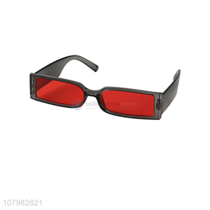 Cool Design Red Glasses Width Legs Eyeglasses Fashion Sunglasses