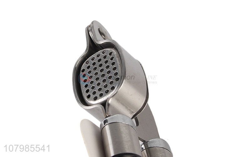 Good quality stainless steel garlic press garlic crusher wholesale