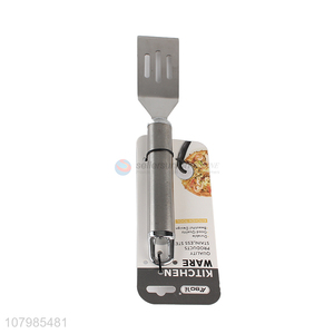 China supplier stainless steel slotted pancake spatula slotted turner