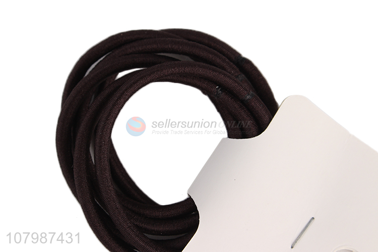 Low price wholesale simple rubber band hair accessories for ladies