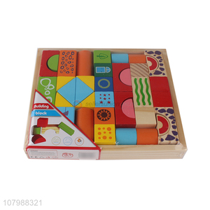 Best selling children funny printing toys brick building blocks